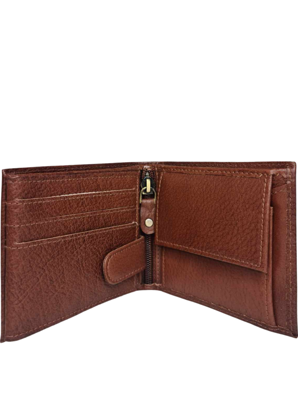COGNAC MENS LEATHER WALLET