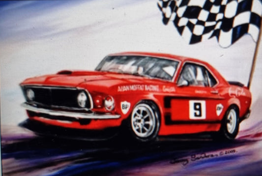 FORD MUSTANG TEA TOWEL