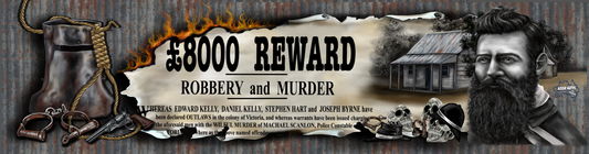 NED KELLY 8000 REWARD BAR RUNNER