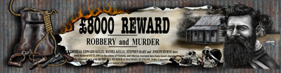 NED KELLY 8000 REWARD BAR RUNNER