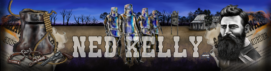 NED KELLY BAR RUNNER "NED KELLY"