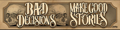 BAD DECISIONS BAR RUNNER