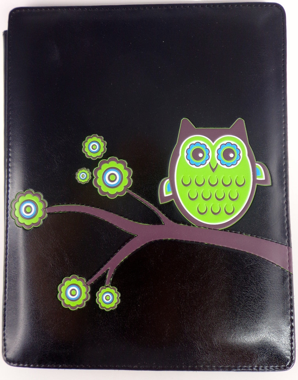 SHAGWEAR OWL BLACK (ORIGINAL) I-PAD COVER