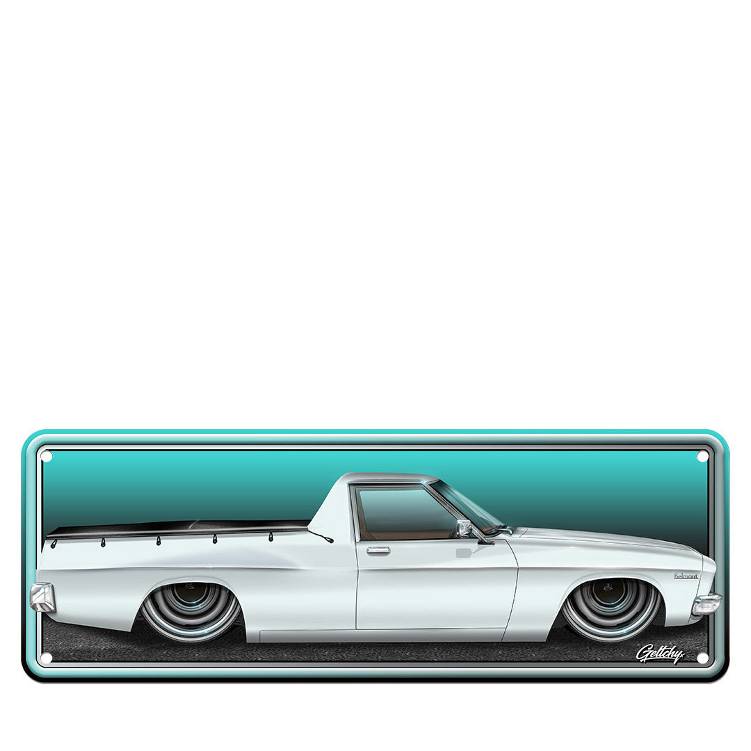 HOLDEN HQ LOWERED UTE N/PLATE