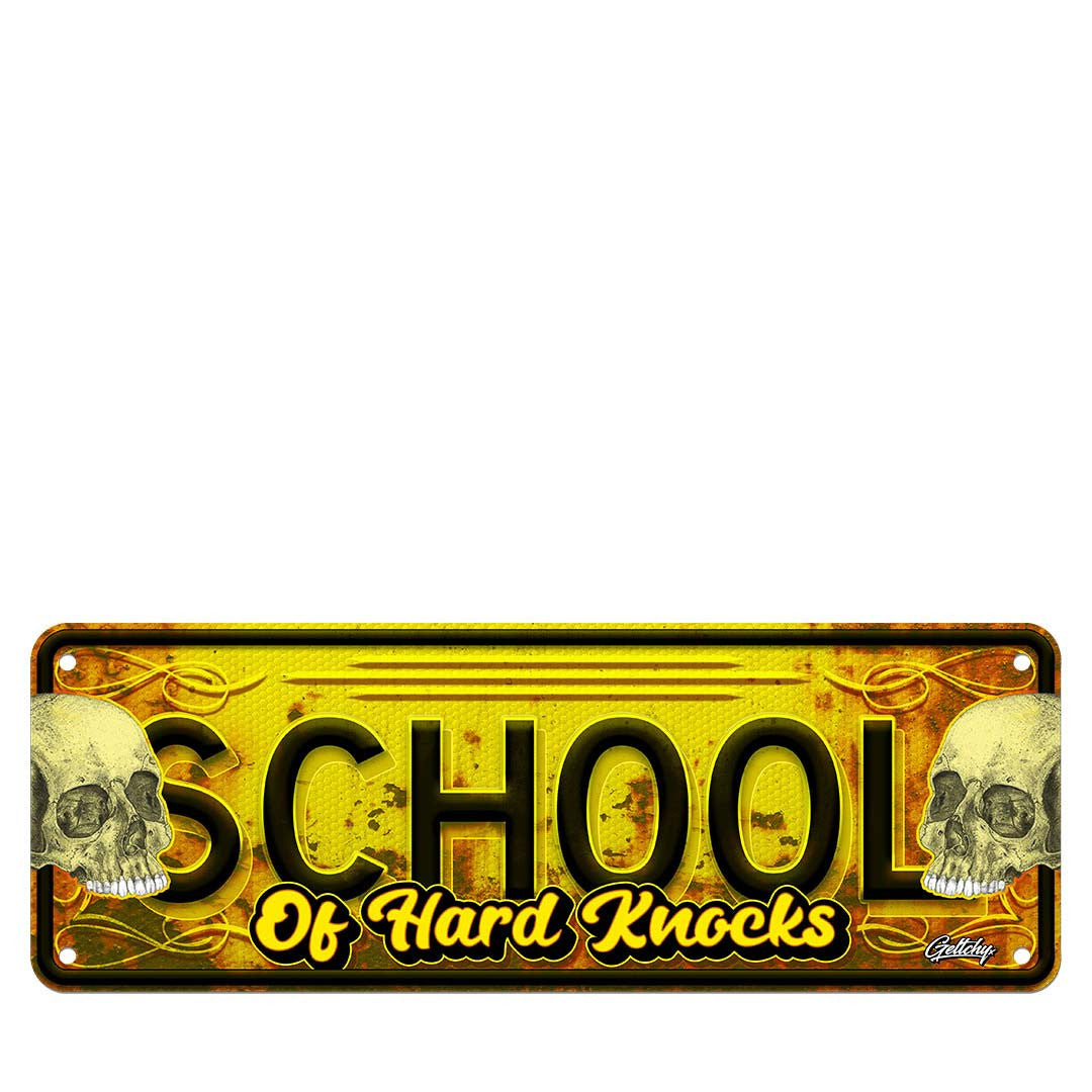 OLD SCHOOL OF HARD KNOCKS N/PLATE