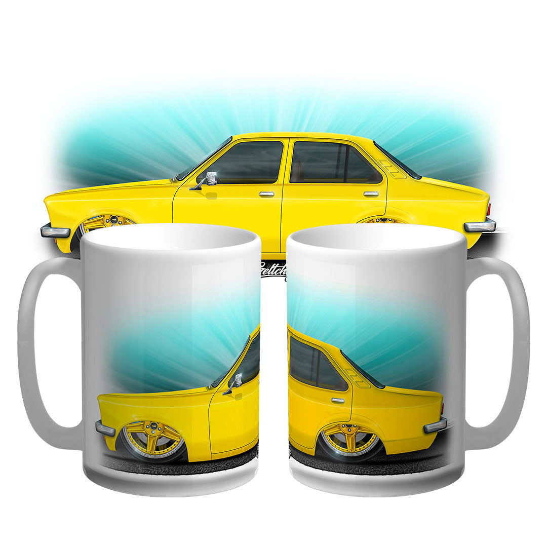 GEMINI YELLOW HOLDEN MUG