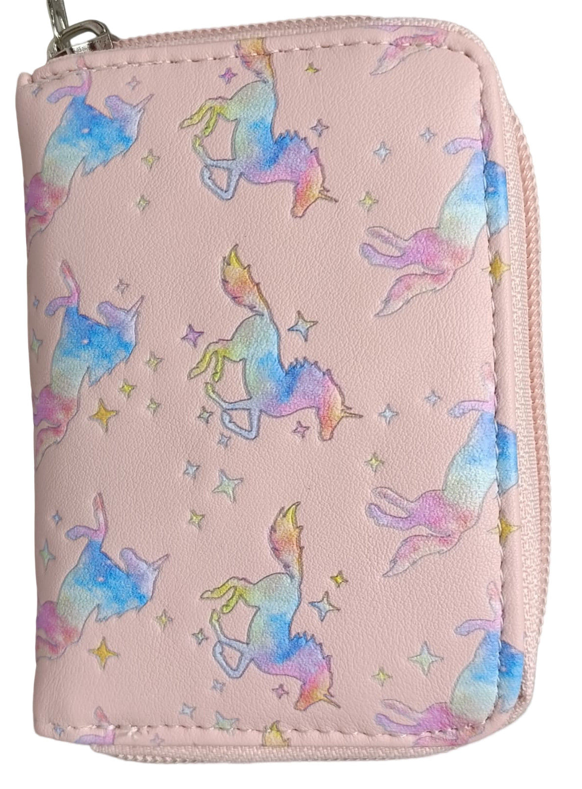 UNICORN PATTERN COIN PURSE PINK