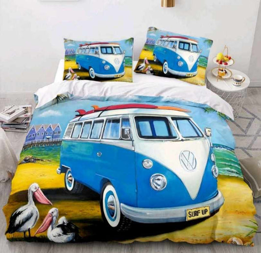 SURFS UP QUEEN QUILT SET