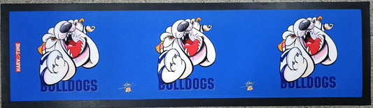 NRL BULLDOGS BAR RUNNER