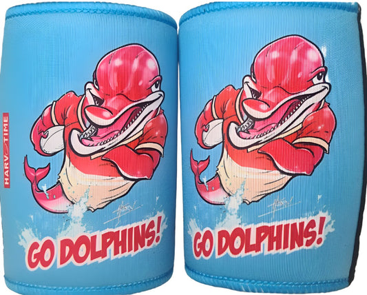 BLUE DOLPHINS STUBBY COOLER