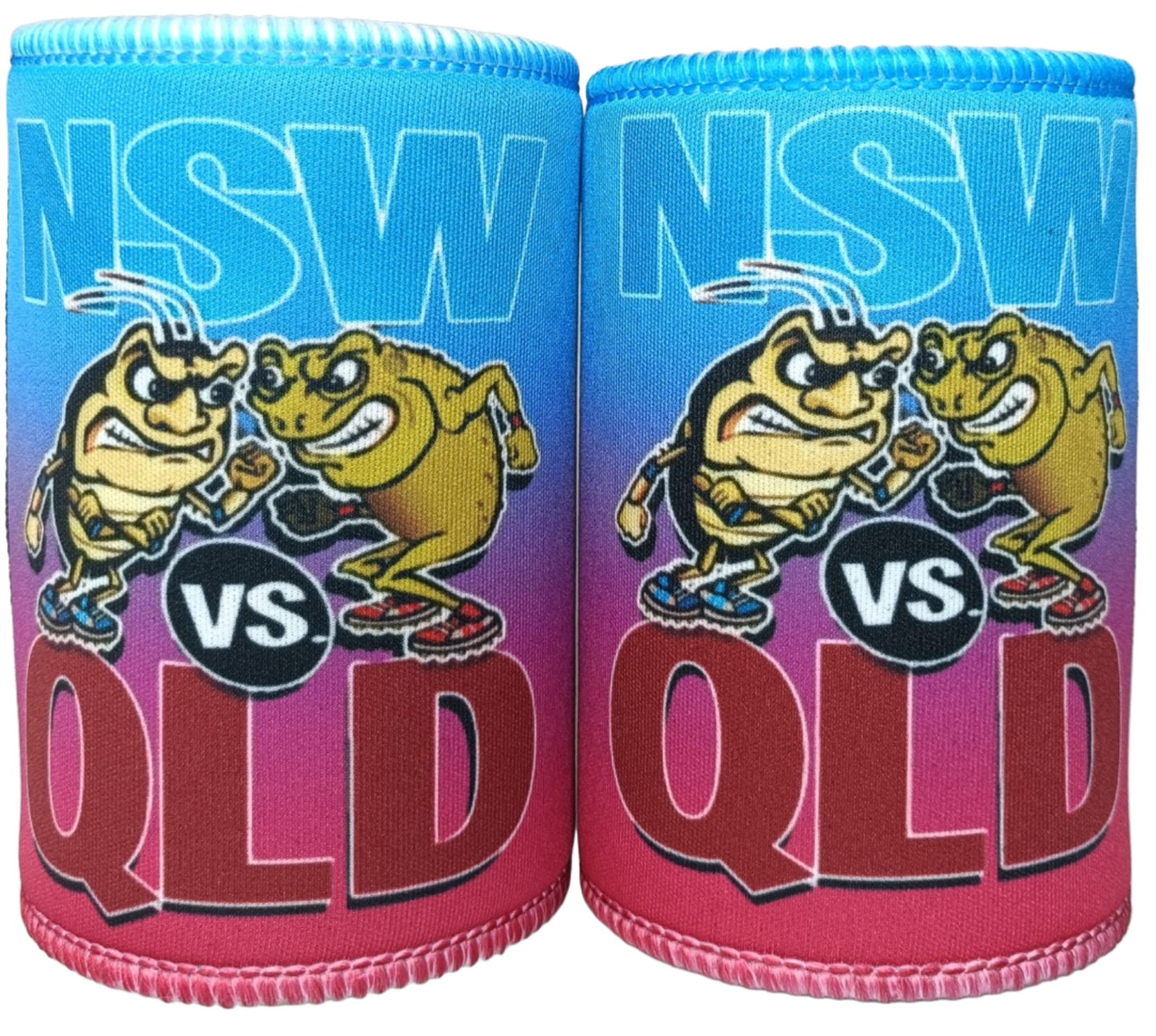 NSW VS QLD STUBBY COOLERS
