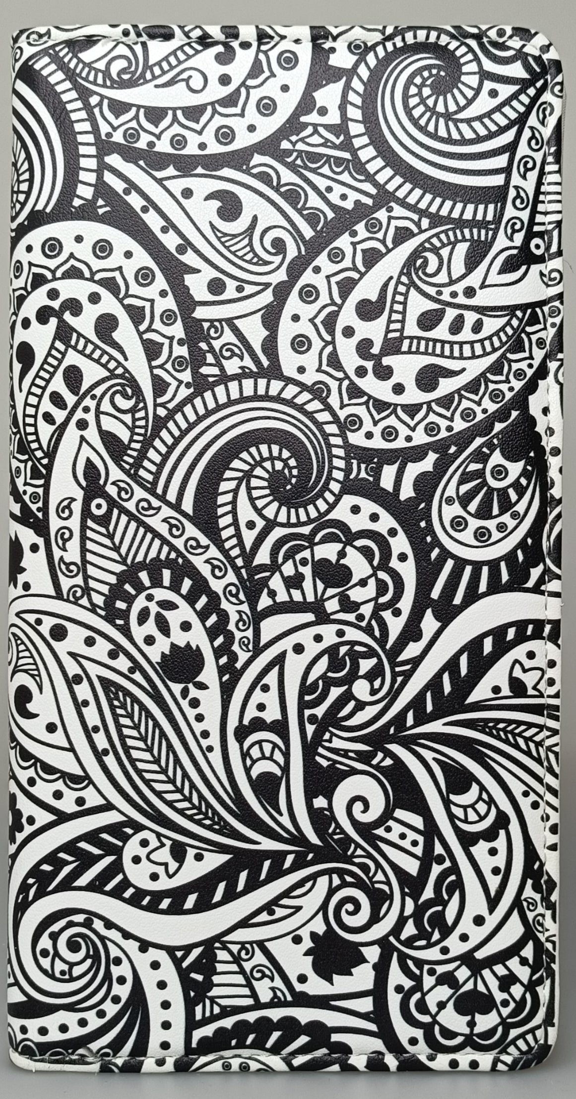 PAISLEY CREAM LARGE LADIES WALLET