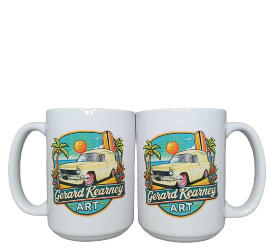 HOLDEN GK EH HOLDEN YELLOW WAGON 15oz MUG