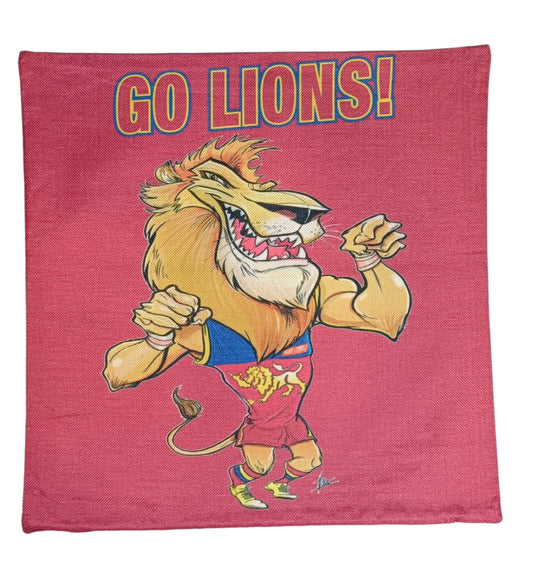 GO LIONS CUSHION+INSERT