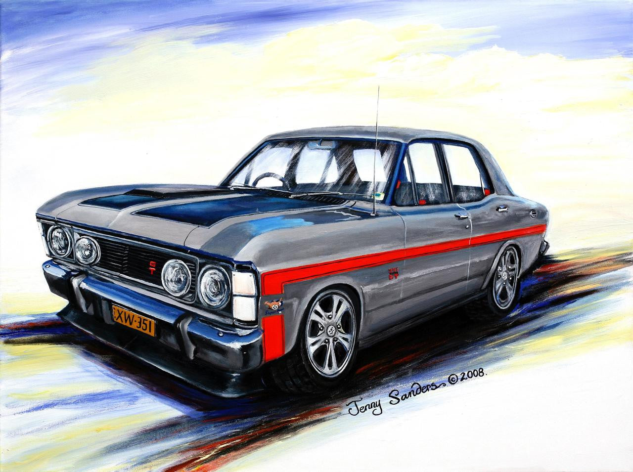 XW GT FALCON  (RFID PROTECTED)