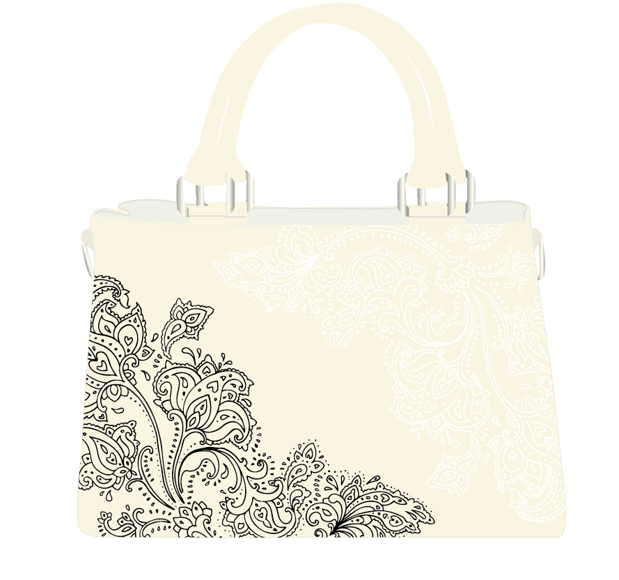 MIA LOUISE CREAM LACE TOTE