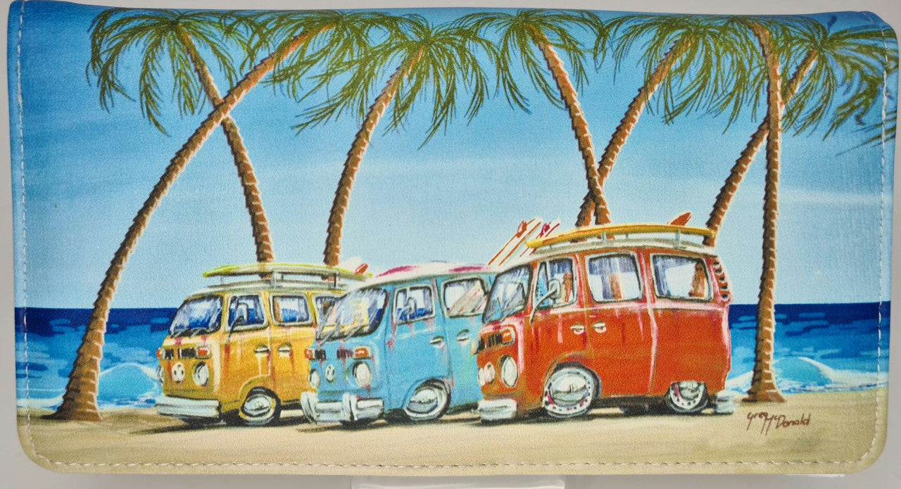 THREE SURF KOMBIS LARGE WALLET