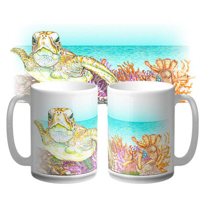 SEA LIFE TURTLES 15oz MUG