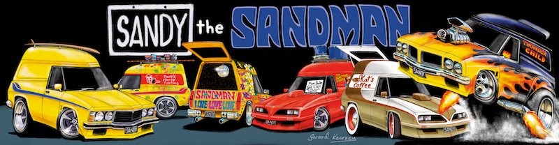 SANDY THE SANDMAN BAR RUNNER