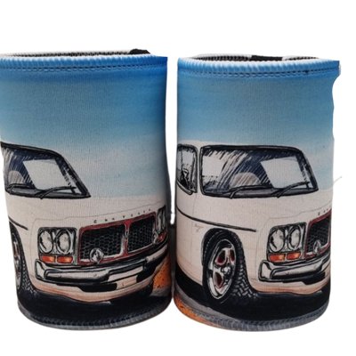 CHARGER WHITE STUBBY COOLER