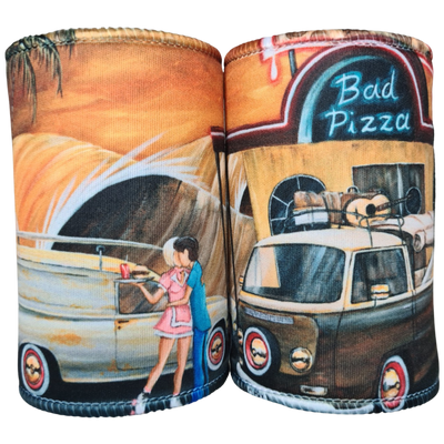 BAD PIZZA STUBBY COOLER