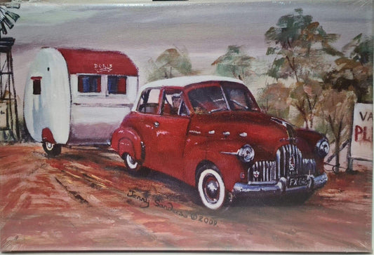 HOLDEN CANVAS PRINT DORIS 20CM X 30CM