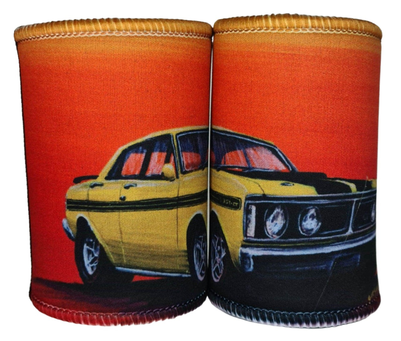 GTHO FALCON YELLOW STUBBY HOLDER