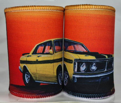 GTHO FALCON YELLOW STUBBY HOLDER