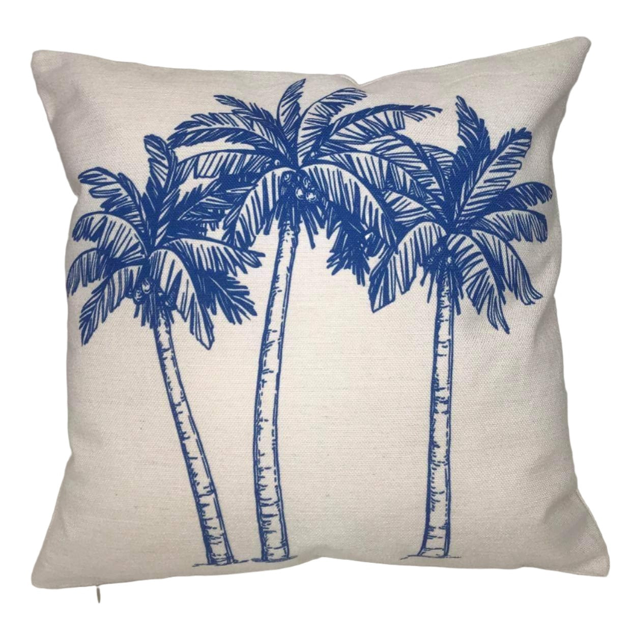 HAMPTONS PALM PRINT + INSERT 45CM X 45CM