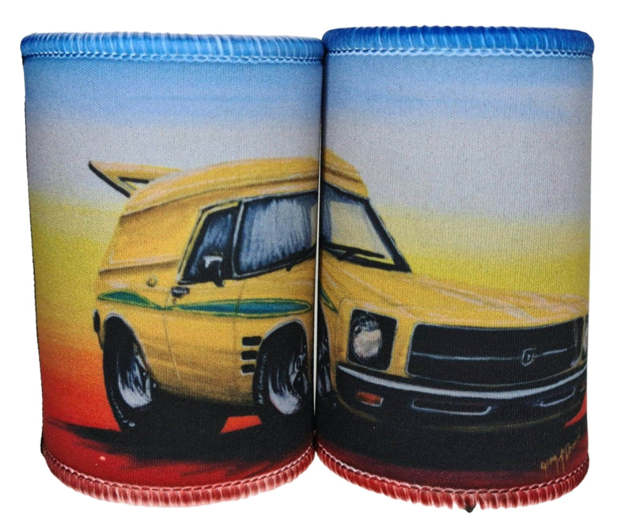 SANDMAN VAN YELLOW STUBBY HOLDER