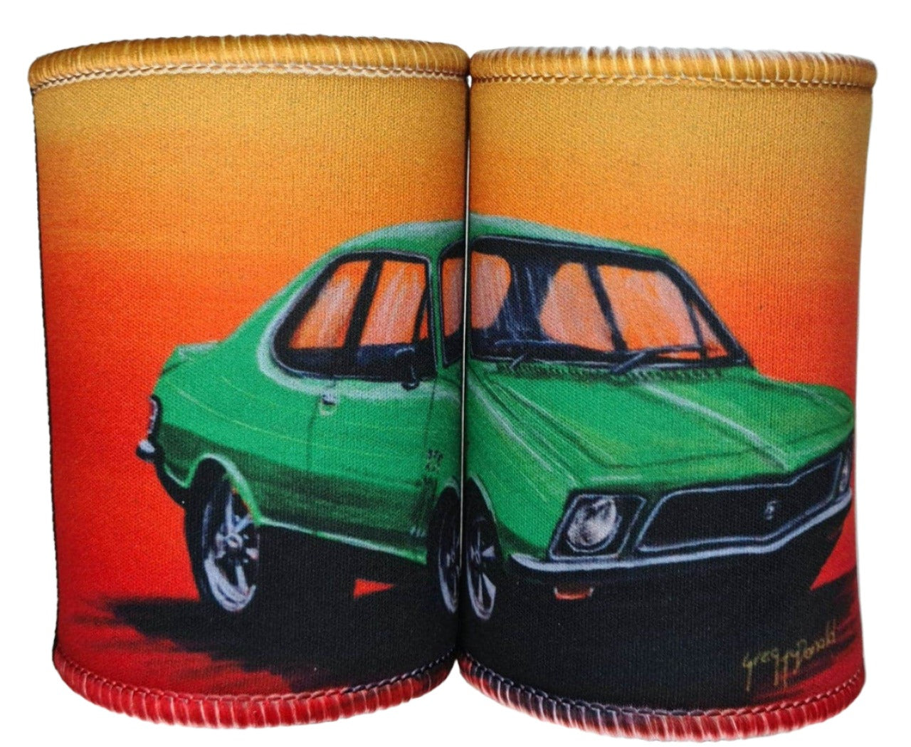 XU1 TORANA GREEN STUBBY HOLDER