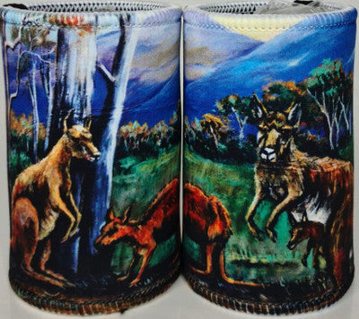 KANGAROO STUBBY COOLER (AUS MADE)