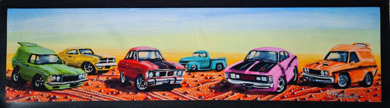 ICONIC MUSCLE CARS-VANS-UTES