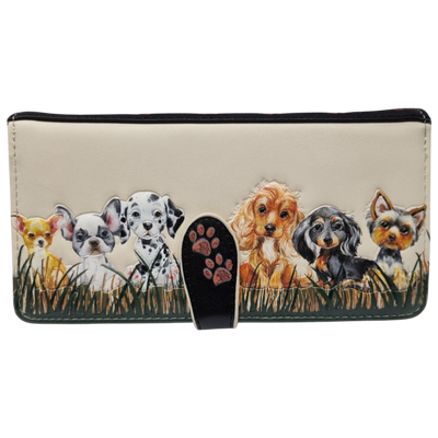 PUPPY LOVE BGE LGE LADIES WALLET