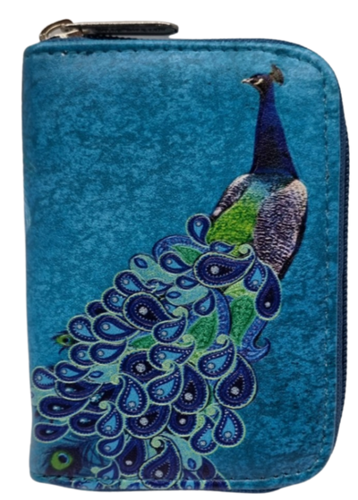 PAISLEY PEACOCK COIN PURSE