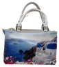 SANTORINI SCENERY TOTE BAG