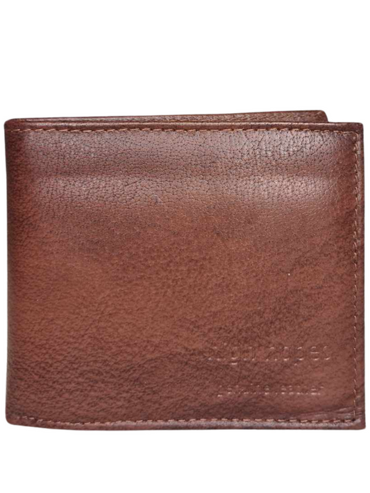 COGNAC MENS LEATHER WALLET