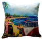 KOMBI - HOLDEN BEACH DAYS  CUSHION COVE+ INSERT 45cm x 45