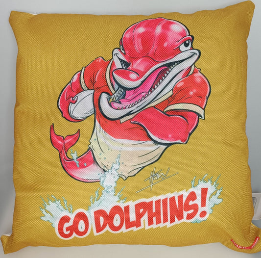 DOLPHINS CUSHION COVER + INSERT