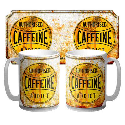CAFFEINE ADDICT MUG 15oz