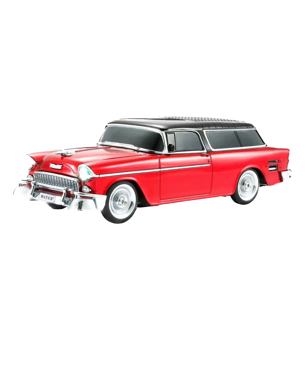 55 CHEV BLUETOOTH RED