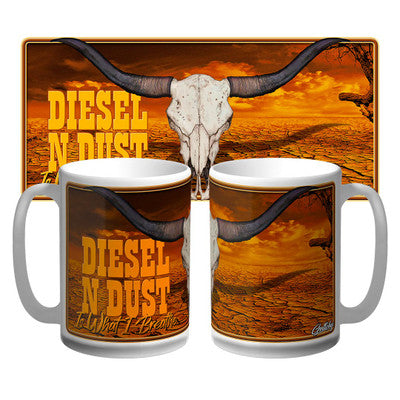 DIESEL AND DUST COFFEE MUG