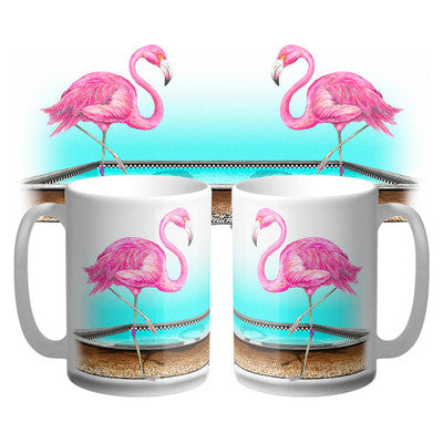 FLAMINGO LARGE MUG 15oz