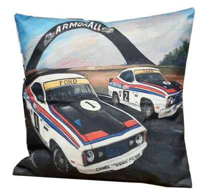 BATHURST 1-2 FORD CUSHION COVER + INSERT 45cm x 45