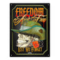 FREEDOM A3 TIN SIGN