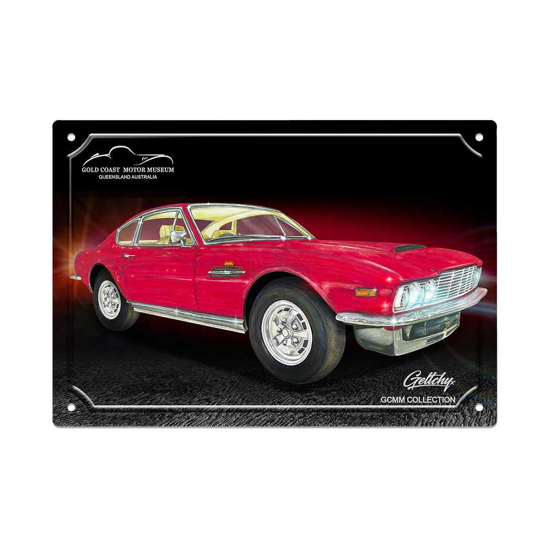 ASTON MARTIN TIN SIGN 20X30CM