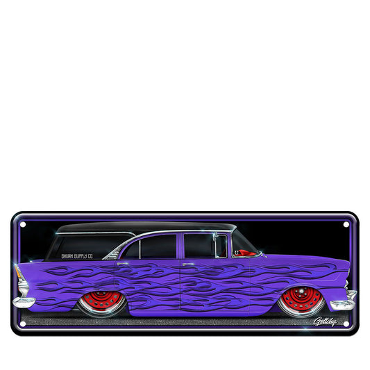 BATHURST PURPLE EK HOLDEN N/PLATE