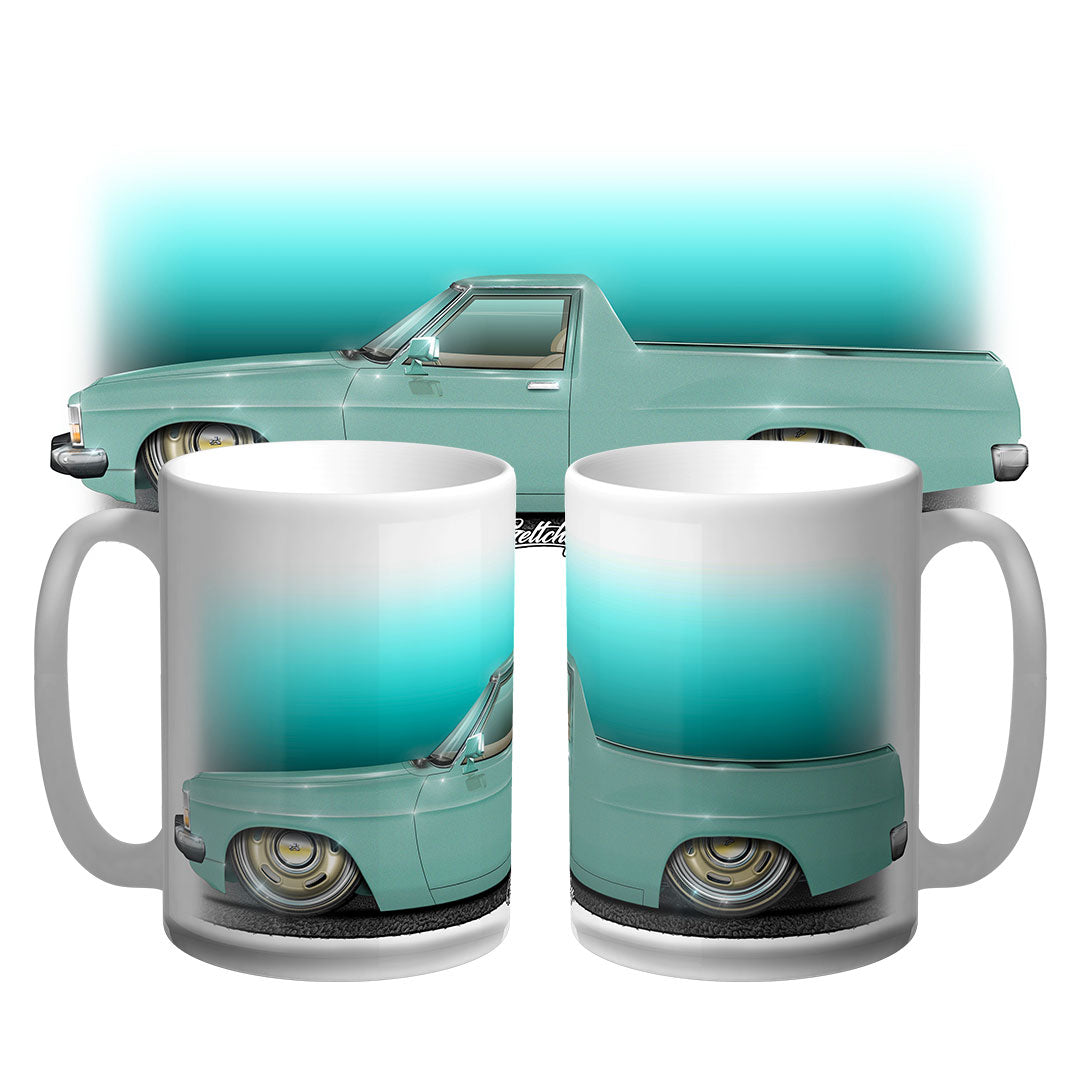 HOLDEN UTE WB TEAL  MUG