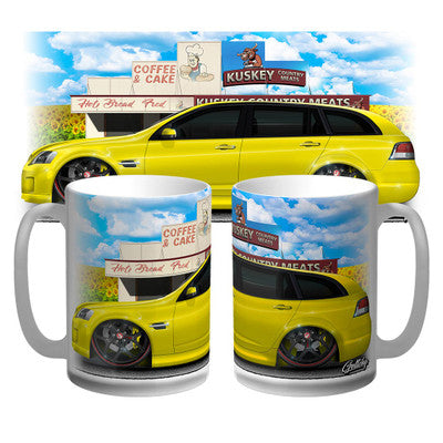 GIN GIN VE COMMODORE COFFEE MUG