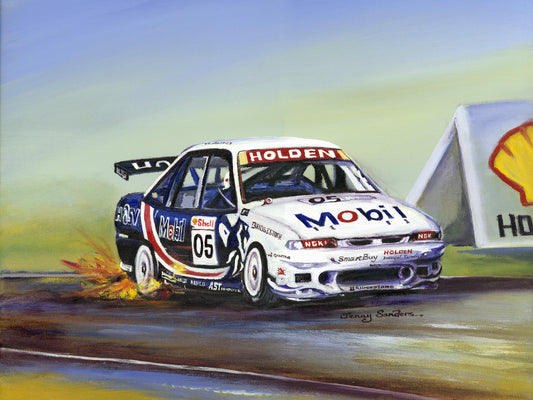 BROCK 05 COMMODORE TIN SIGN 30cm x 40cm